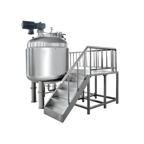 100L Cosmetic Water Powder Emulsifying Mixer Machine