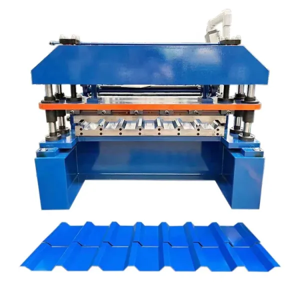 Color Steel TR4 Long Span IBR Roof Sheets Roll Forming Making Machine
