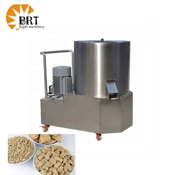 TVP Textured Soy Protein Manufacturing Machine: Soya Chunks Production Extruder Plant