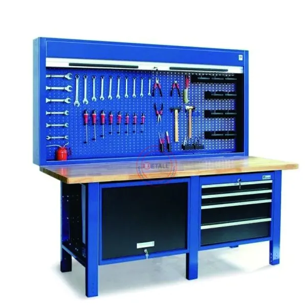 Industrial esd Woodworking Bench wood workbench with drawers
