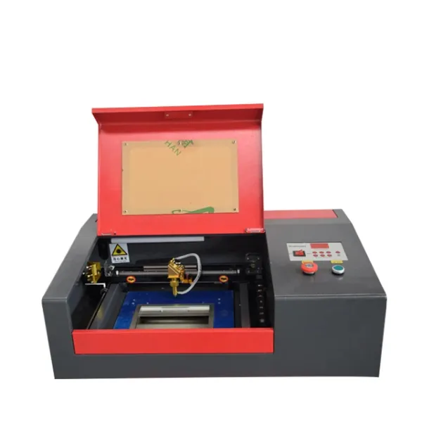 CE standard high performance CO2 mini DIY leather stamp laser engraving machine