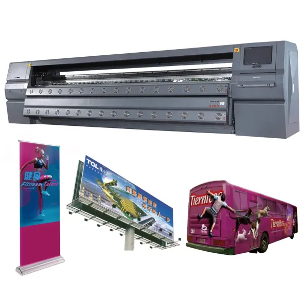 5ft Banner Printing M3 ECO Solvent With Large Format 3.2m 5.0m Printing Machine
