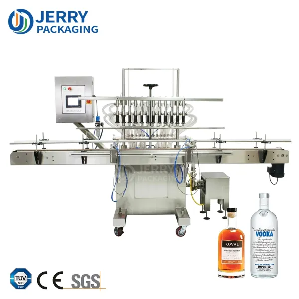 Automatic Spirits Filling Machine: Overflow Negative Pressure Technology