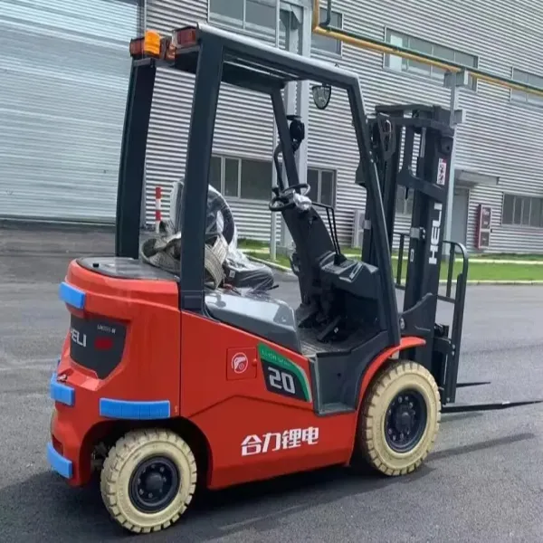 Small Mini Smart Automatic Portable 2-Ton Electric Battery Forklift Truck