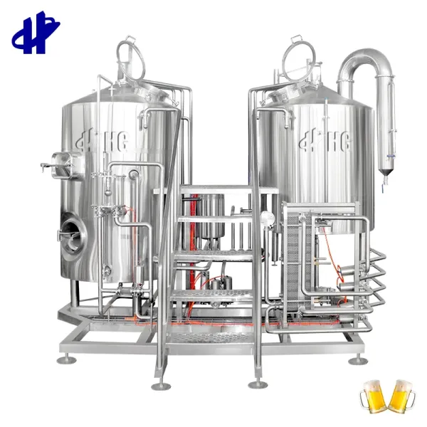 Automated Beer Brewery Plant: Craft Beer Making Machine