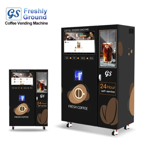 Smart Iced Coffee Vending Machine with Ice Making Function