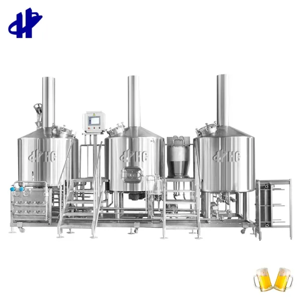 Automatic Craft Beer Brewing Equipment System: Home 500L, 1000L, 2000L Gin, Whisky, Brandy, Vodka, and Beer Making Machine