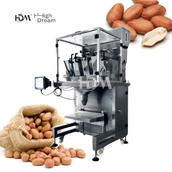 Efficient Food Packaging Solution: 4-Head Linear Weigher