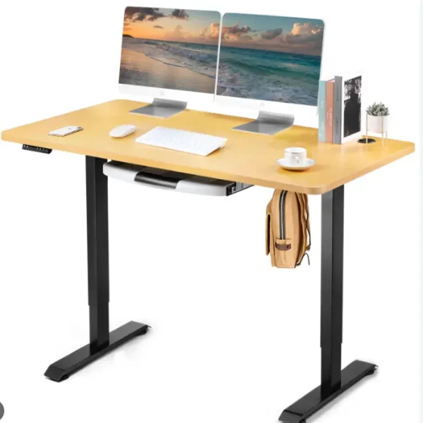 Efficient Dual Motor Electric Sit-Stand Desk: Elevate Your Workstation