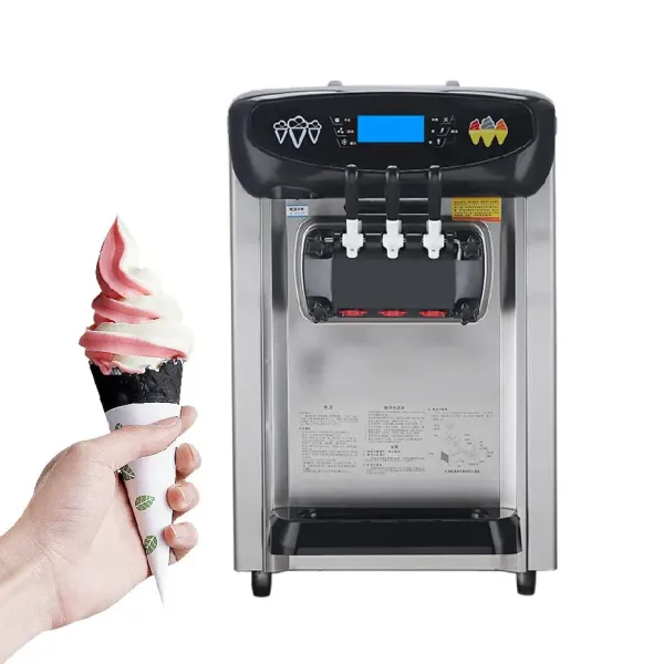 Automated Commercial Ice Cream Machine (Rolled Soft Ice Cream Maker)