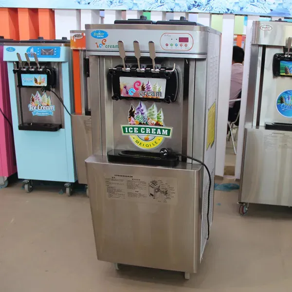 Soft Serve Ice Cream Making Machine / Gelato Ice Cream Machine