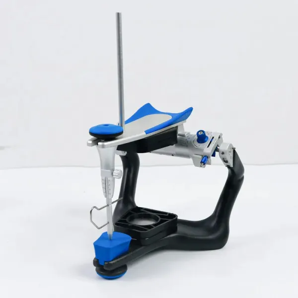 Dental Semi Adjustable Articulator With Face Bow And Mounting Magnetic Plates