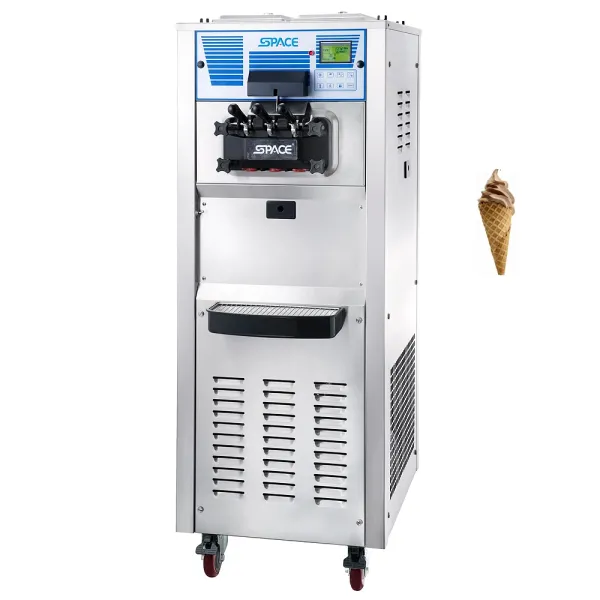 2+1 Flavors Soft Ice Cream Machine for Snack Food Store
