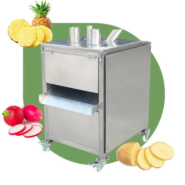 Banana Plantain Cassava Fruit Pineapple Lemon Slicer Machine