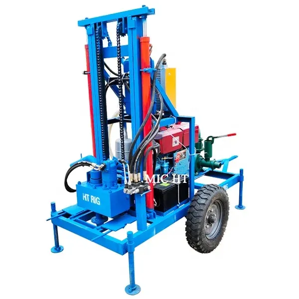 HT Brand Hot Sale Water Well Drilling Rig Made In China