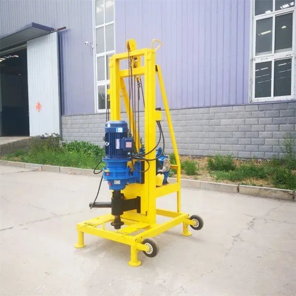 CSDRILL 100m Deep Portable Electric Hydraulic Water Well Drilling Rig Borehole Drilling Machine