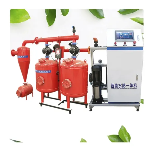 Agricultural machinery intelligent irrigation system installed automatic water and fertilizer machine