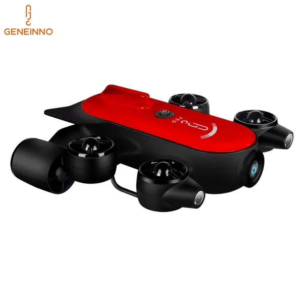 Geneninno 1080P 4K Camera WiFi App Smallest Professional ROV Underwater 175m Robot Drone: