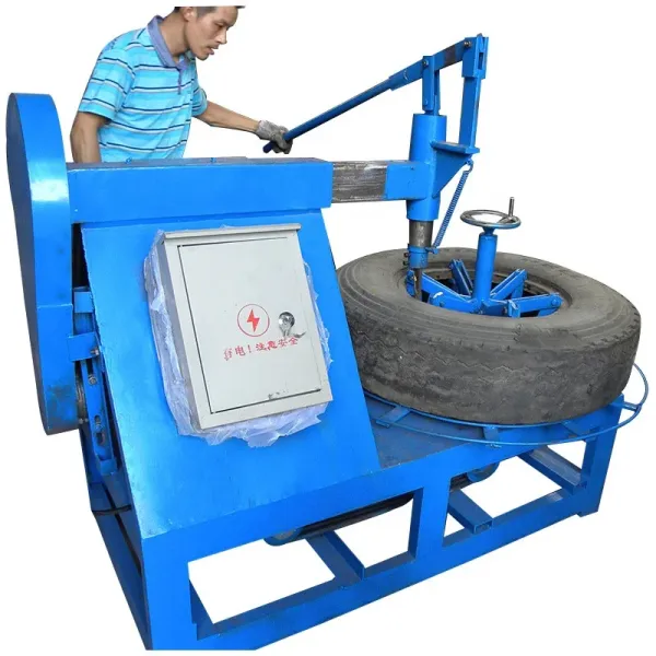 Waste Used Tire Sidewall Cutter: Tire Ring Cutter Machine