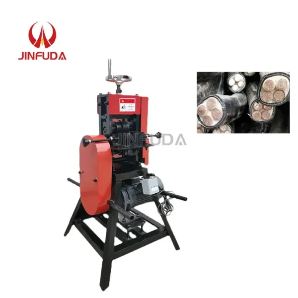 Waste Scrap Wire Stripper Copper Cable Peeling Recycle Machine
