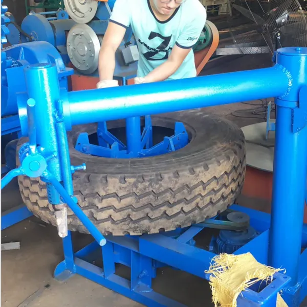 Waste Tire Ring Cutting Machine for Truck Tire Recycling