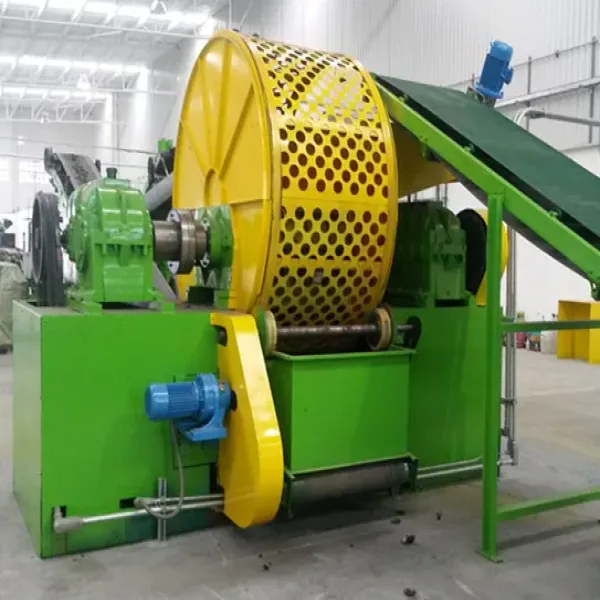 Rubber Powder Making Plant / Tire Cutting / Recycling Machine.