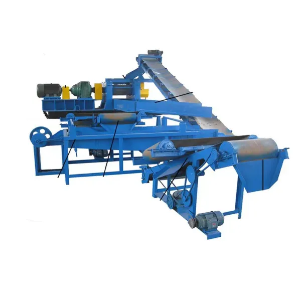 Tyre Crumb Waste Rubber Recycling Machine.