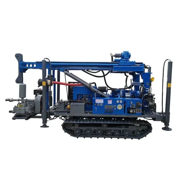 Portable Crawler Water Well Drilling Rig Machine