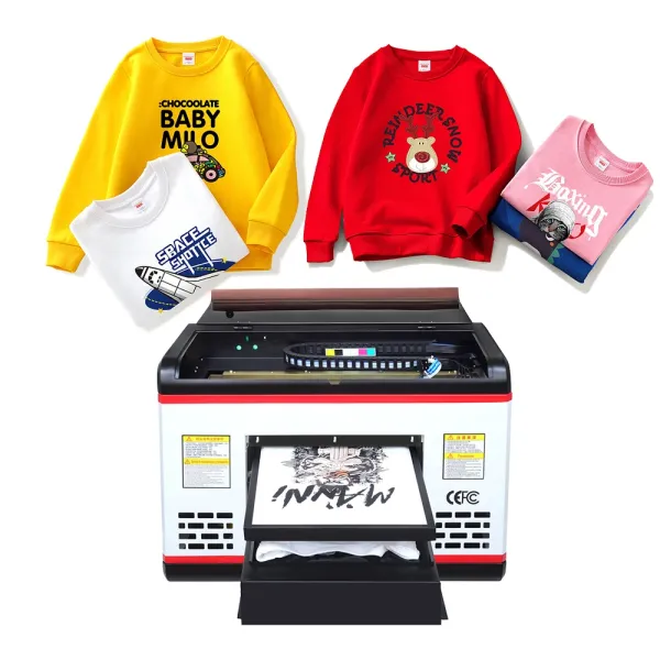 1390 DTG Printer A3 Size Digital T Shirt Printing Machine For Textile Fabric