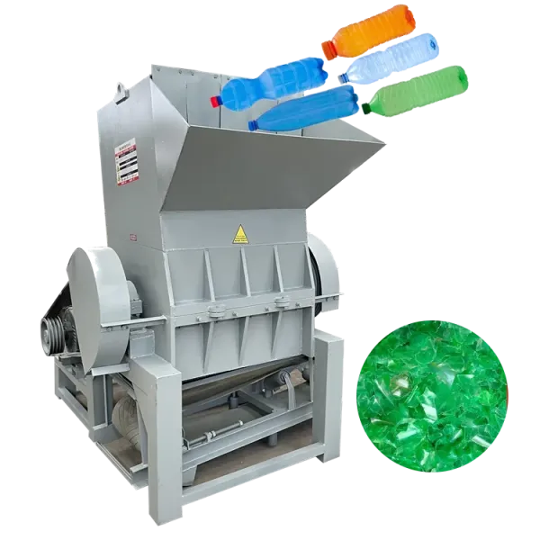 Plastic Crusher for 2000kg/h Plastic Recycling Machinery: Washing Recycle Line