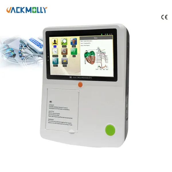 Medical Device 3 channel Touch Screen ECG Model