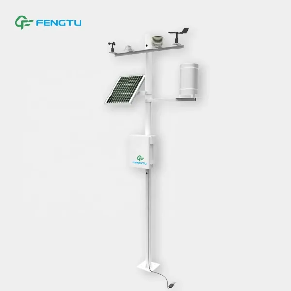 Automatic Weather Station Automatic GSM 4G for Industry Greenhouse Farm Smart Agriculture Fengtu IOT