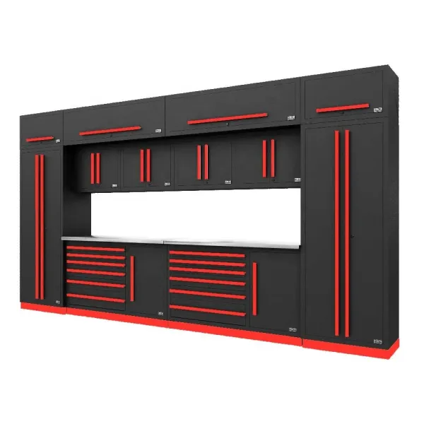 JZD Workstation Combo Workshop Storage Roller Tool Box Cabinets Tool Box Garage Cabinet And Workbench