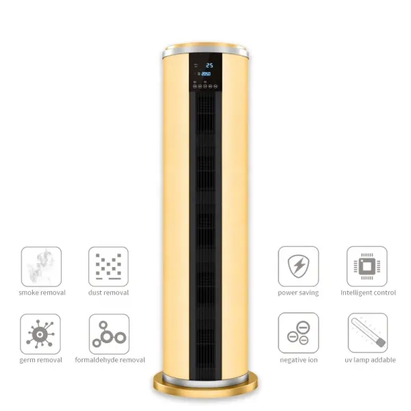 Air Cleaning Machine With Double Filter Pluggable Household Hospital Hotel Room Air Cleaning Equipment