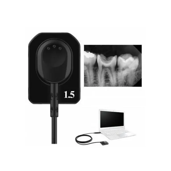 High Resolution R1 R2 Wireless Intraoral Imaging Digital Dental X-ray Sensor with Free Software