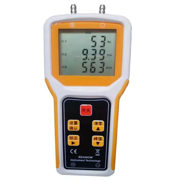 Air Volume Tester Flow Velocity Pressure Measurement Anemometer