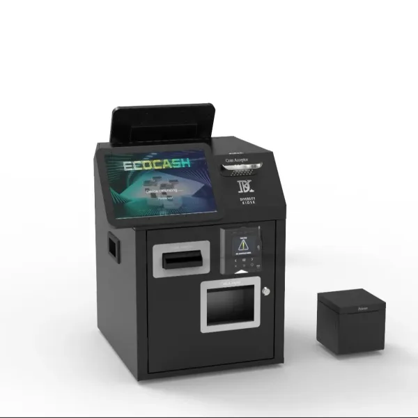 Ecocash Financial Equipment Banknote Recycler Cash Deposit