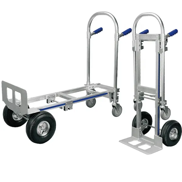 Heavy Duty Cart Folding Aluminum Hand Truck Platform Hand Trolley For Industrial
