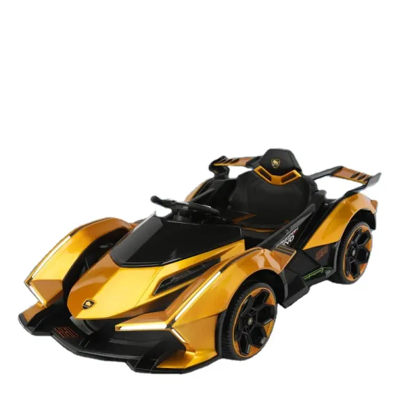 Motorized Rechargeable Wholesale Ride On Battery Operated Kids Baby Lamborghin Electronic Car For Kids Children Kids One Seater - Lamborghini Non-licensed