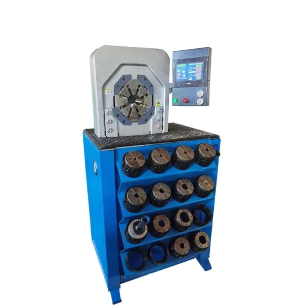 HCM-145K Manual 3inch Air Conditioner Pipe Press Crimper Hydraulic Rubber Hose Crimping Pressing Machine