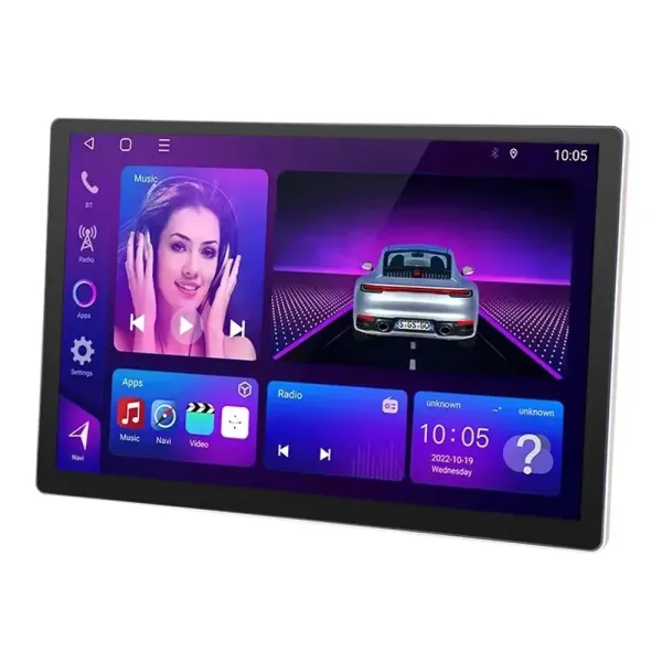 13 Inch 8 Core CAR RADIO Support 360 2k QLED bluetooth 5.0  Octa-core 1.50GHz Android 12  Car dvd player