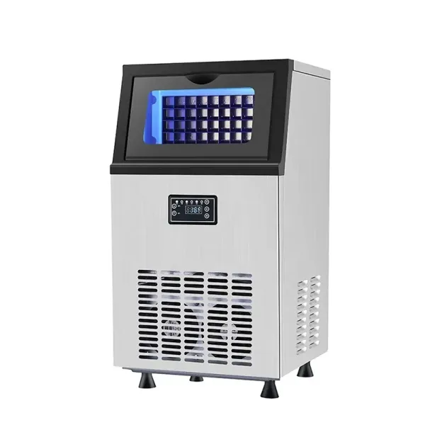 Automatic Portable Industrial Ice Machine Nugget Cube Commercial Ice Machine Electric Plastic Tap Water Snowkey 50 Ton Ice Maker