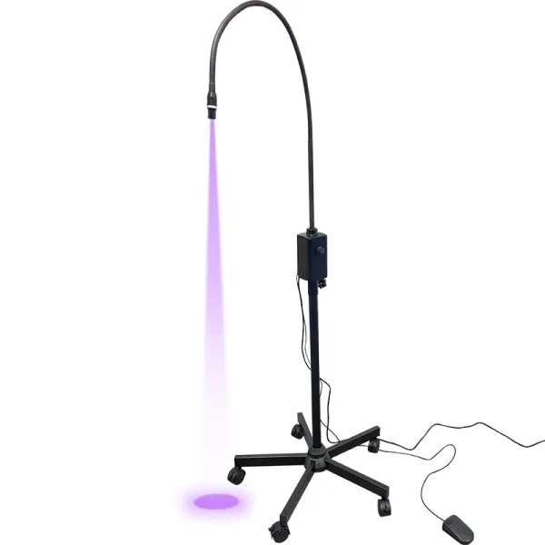 professional beauty salon UV lash extension use lamp for LED glue extension foot pedal UV light led nails uv lash lamp