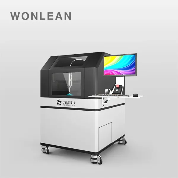 WONLEAN automatic pastry waterjet cutting machine mini waterjet cutter for cake