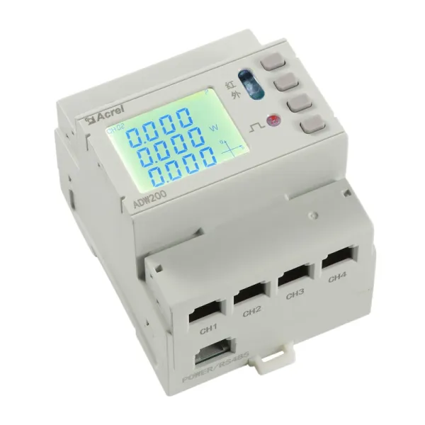 Wireless Multi-function Smart Energy Meter remote wireless communication with split core CTs
