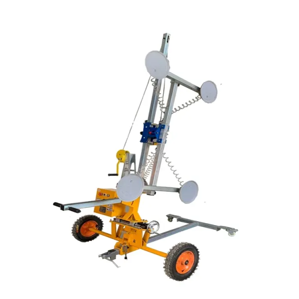 Moveable Vacuum Lifter For Glass Glazing, Material Handling