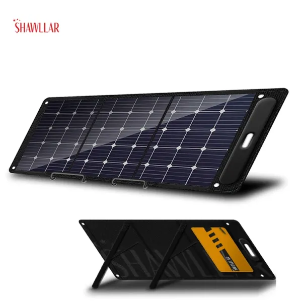 High conversion foldable portable solar panel 100w 200w foldable portable solar panel portatil solar charger