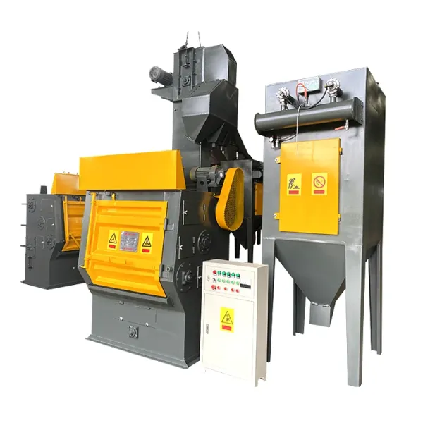 Surface Descaling Steel Casting Cleaning Machine Equipment Automatic Hook Type Shot Blasting Machine