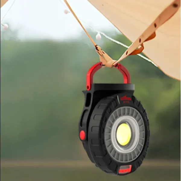 USB Rechargeable LED Camping Lamp for long time working 4 different colors hanging tent lights