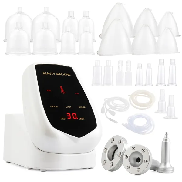 Portable Vacuum Butt Lifting Machine Cupping Therapy Machine Breast Enlargement Buttocks With 27 Suction Cups